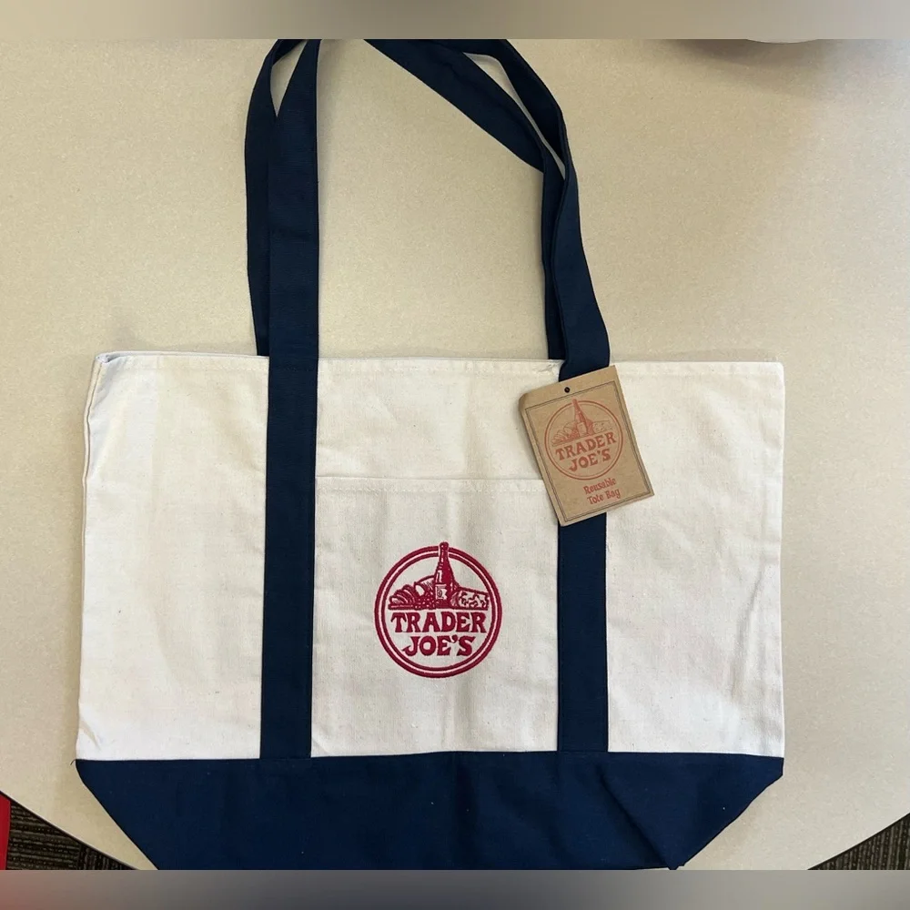 Trader Joe's Canvas Tote Bags COLLECTION - Picture 4 of 4